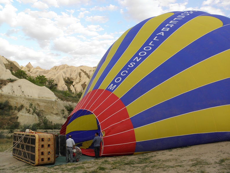 カッパドキアの気球ツアー