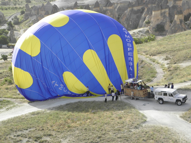 カッパドキアの気球ツアー
