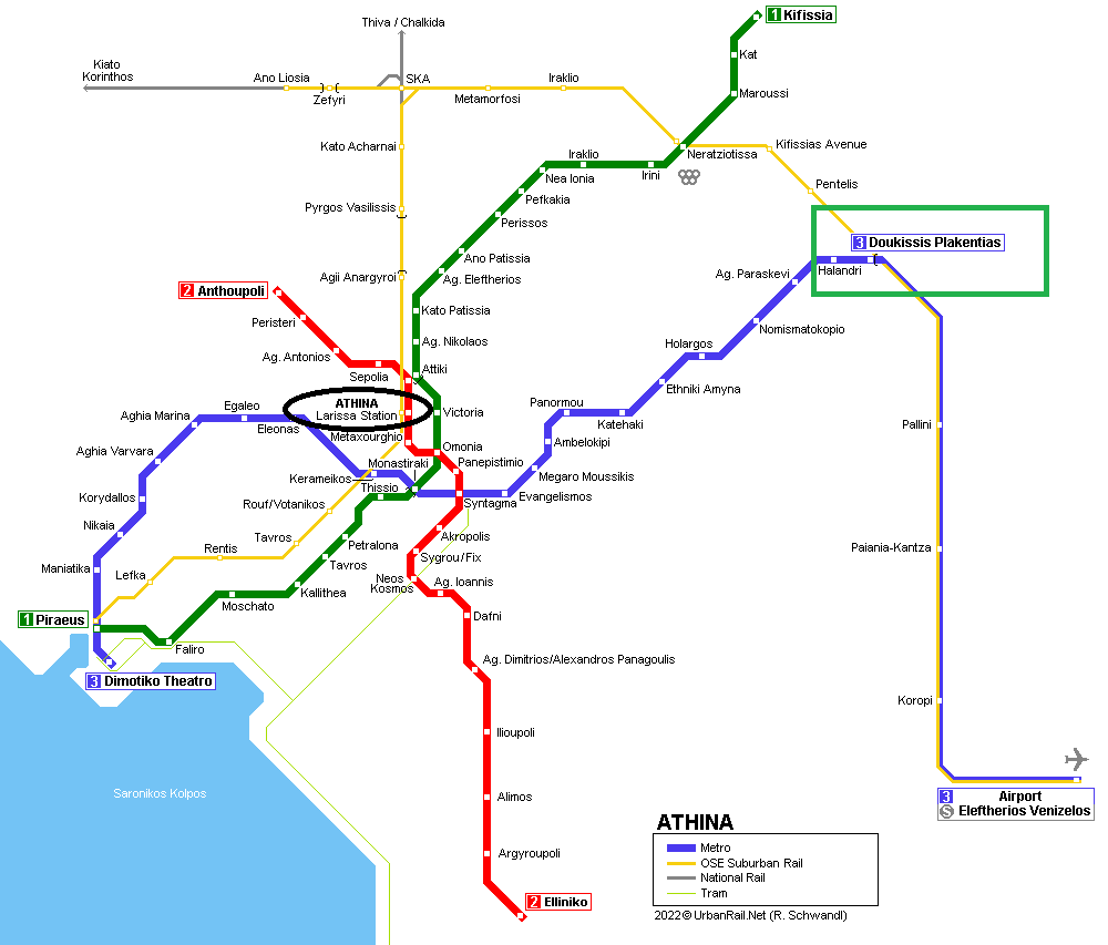 アクロポリスの丘への行き方