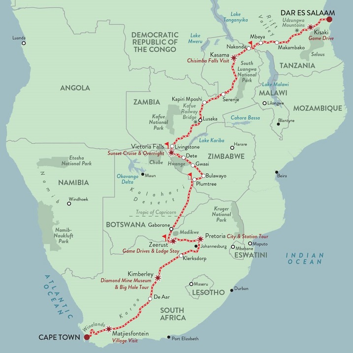 南アフリカ共和国の豪華列車